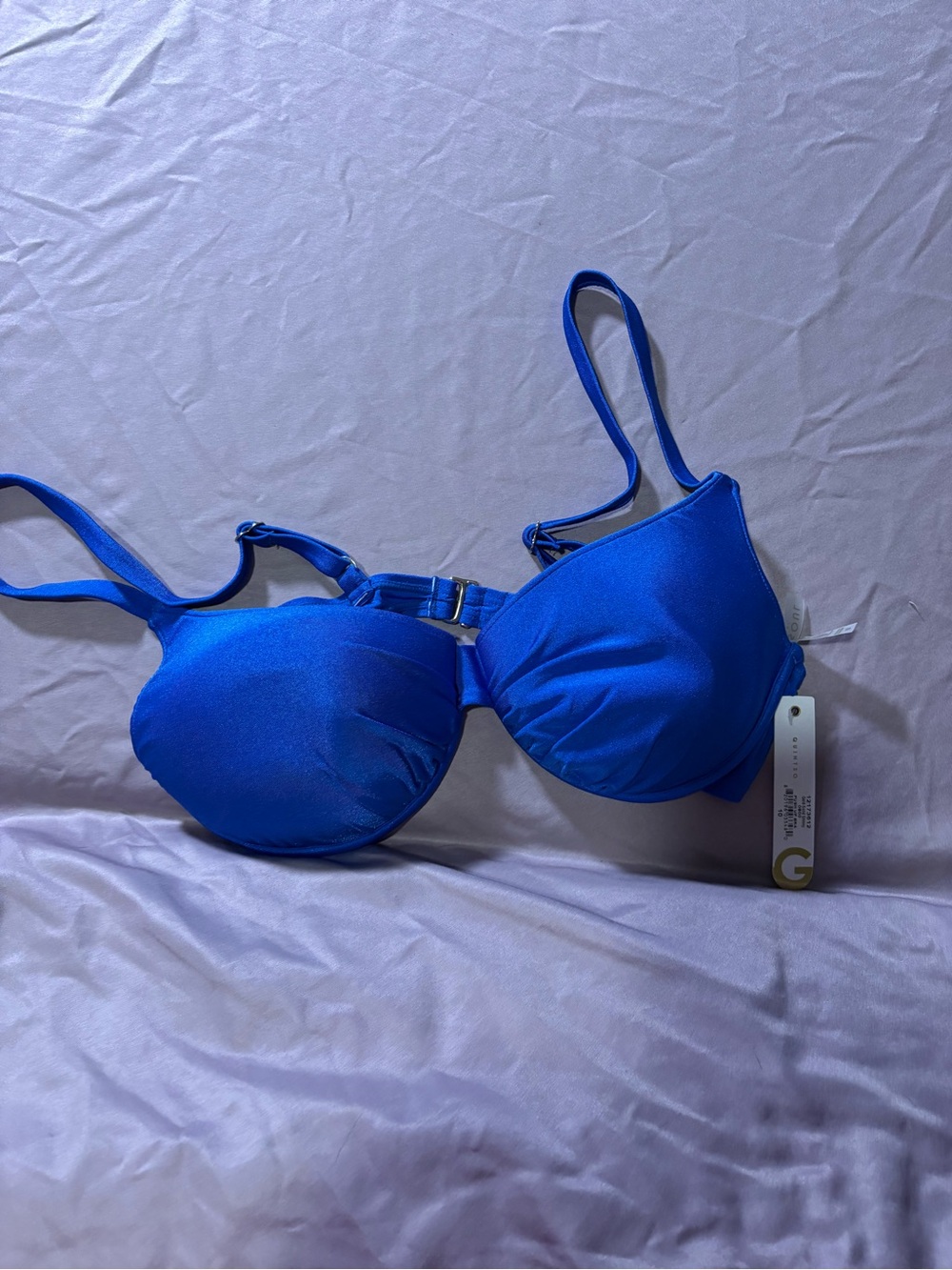 Royal Blue Women's Swim Bikini Top - Classic Support